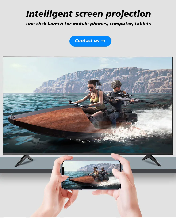 43/50/55/65 Inch New Technology Hot Selling LCD Monitor LED Smart TV