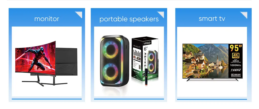 32/43/50/55/65/75/85/100 Inch High Definition LED LCD Television Android/Google/Webos System Advanced OLED Ultra HD 4K Chinese 3D Smart TV