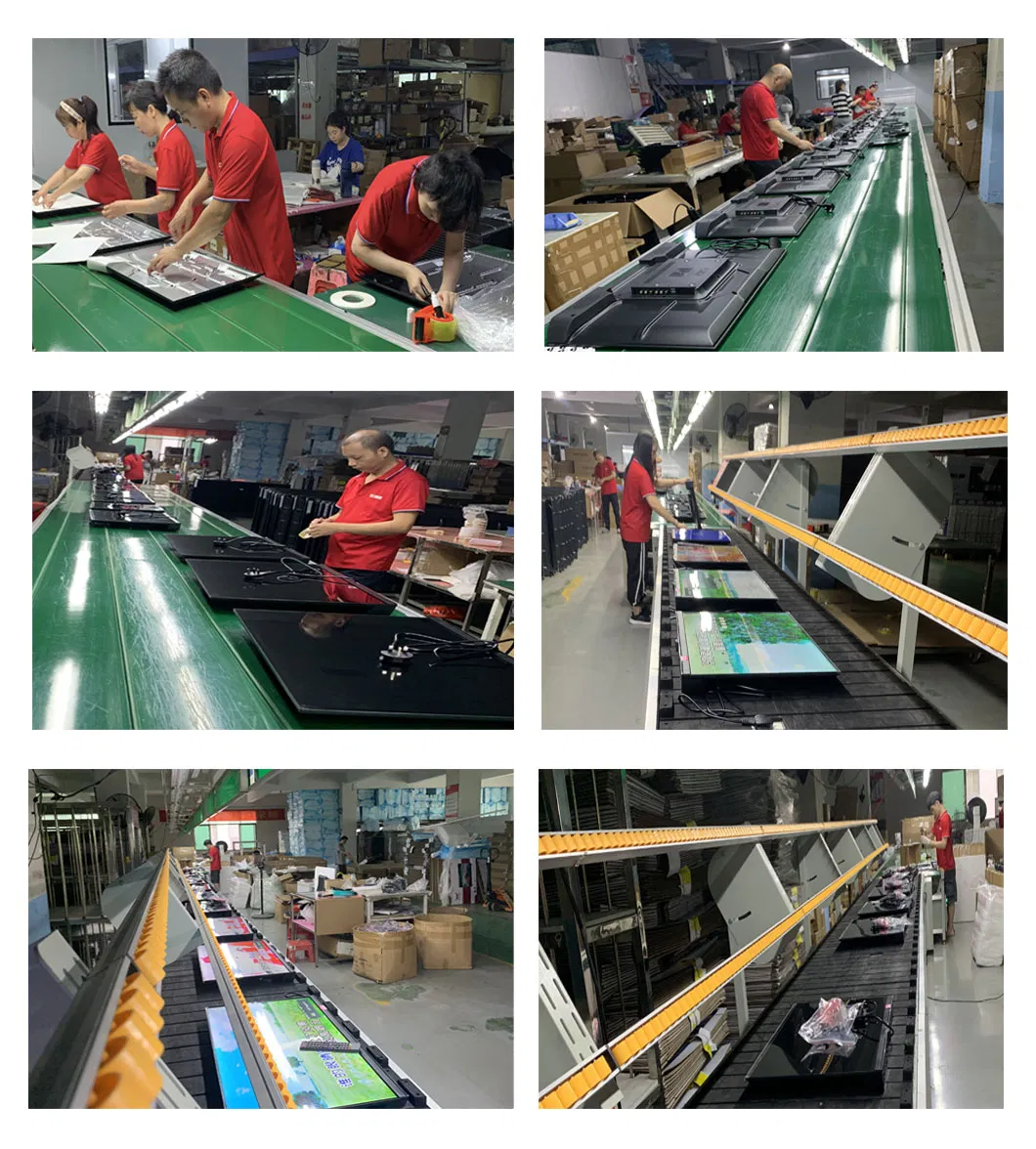 OEM Wholesale TV Television Smart 32 Inch with Tempered Glass Digital LCD TV