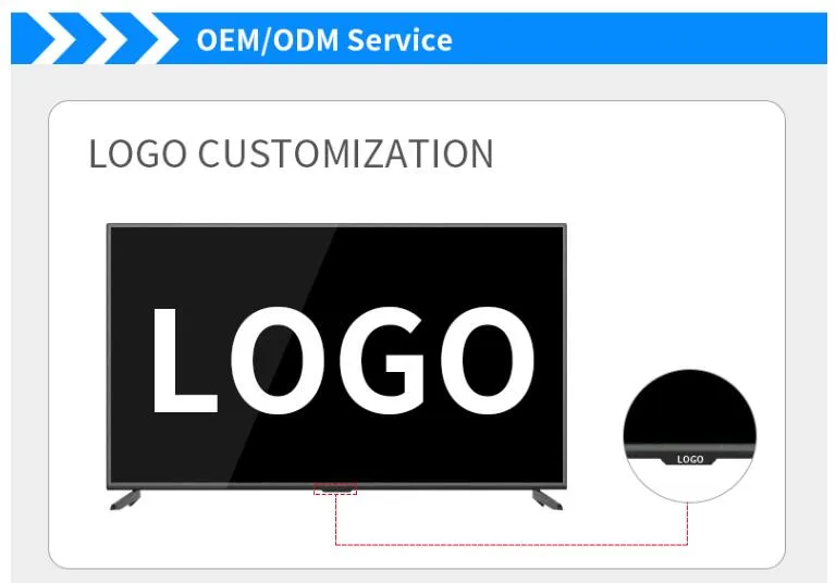 Widely Used Superior Quality 55in Smart TV LCD LED TV Spare