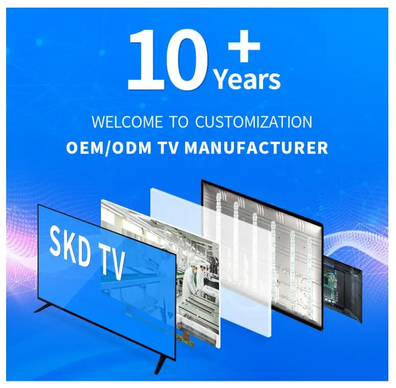 Widely Used Superior Quality 55in Smart TV LCD LED TV Spare