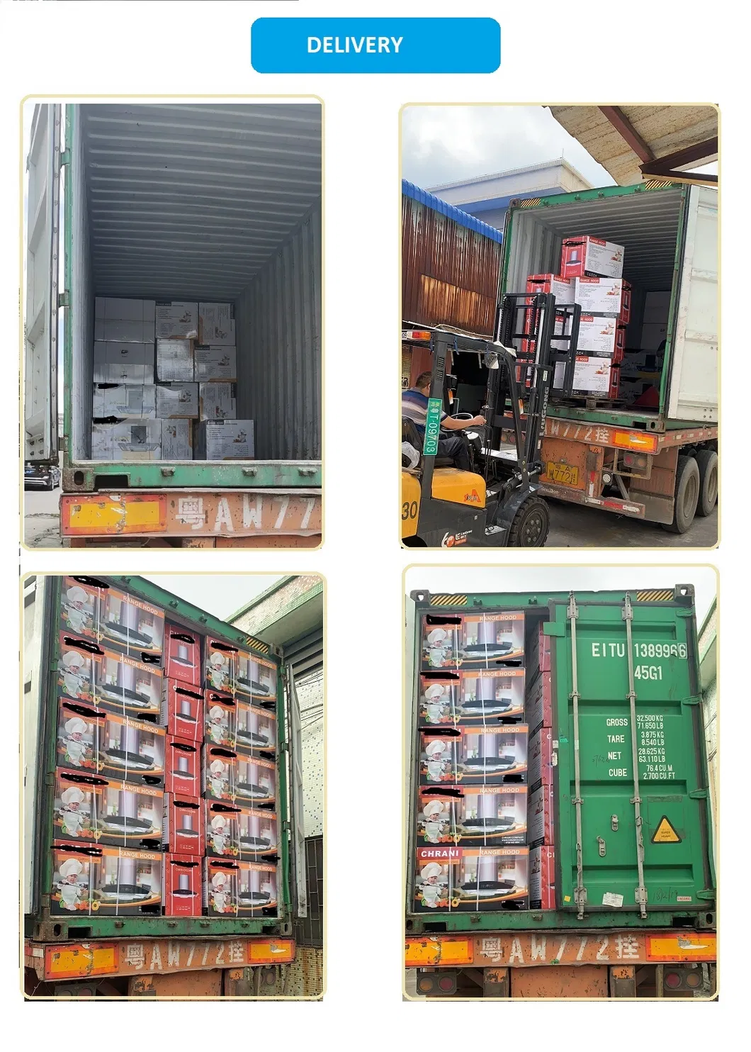 60cm 90cm Slim Range Hood