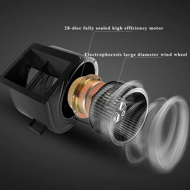 2021 Promotional Custom Eco-Friendly Oil Collector Range Hood 110V