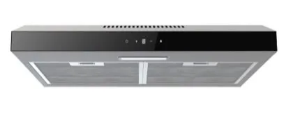 Home Kitchen Slim Range Hood Stainless Steel Cooker Hood with Charcoal Filter