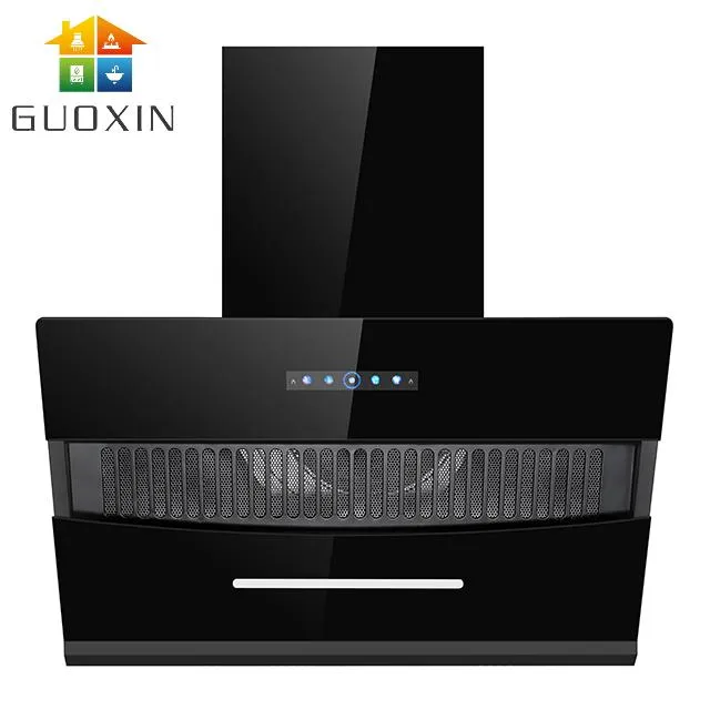 Modern Slanted BBQ Grill Range Hood for Efficient Ventilation