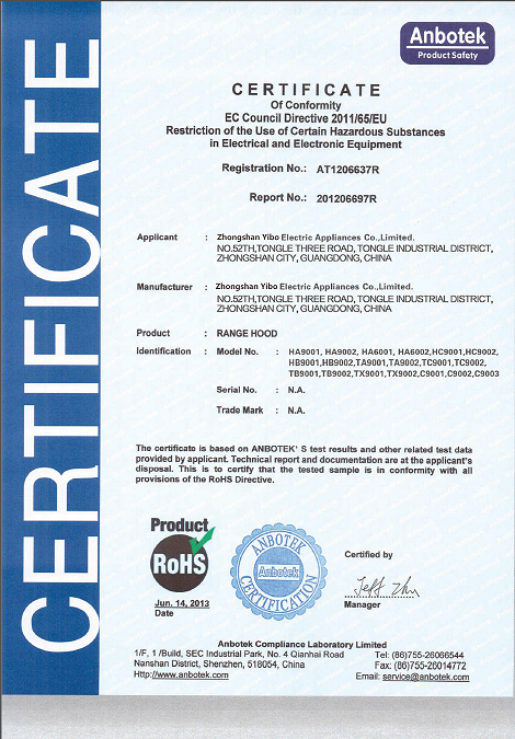 Premium Slim Kitchen Range Hood at Wholesale Prices