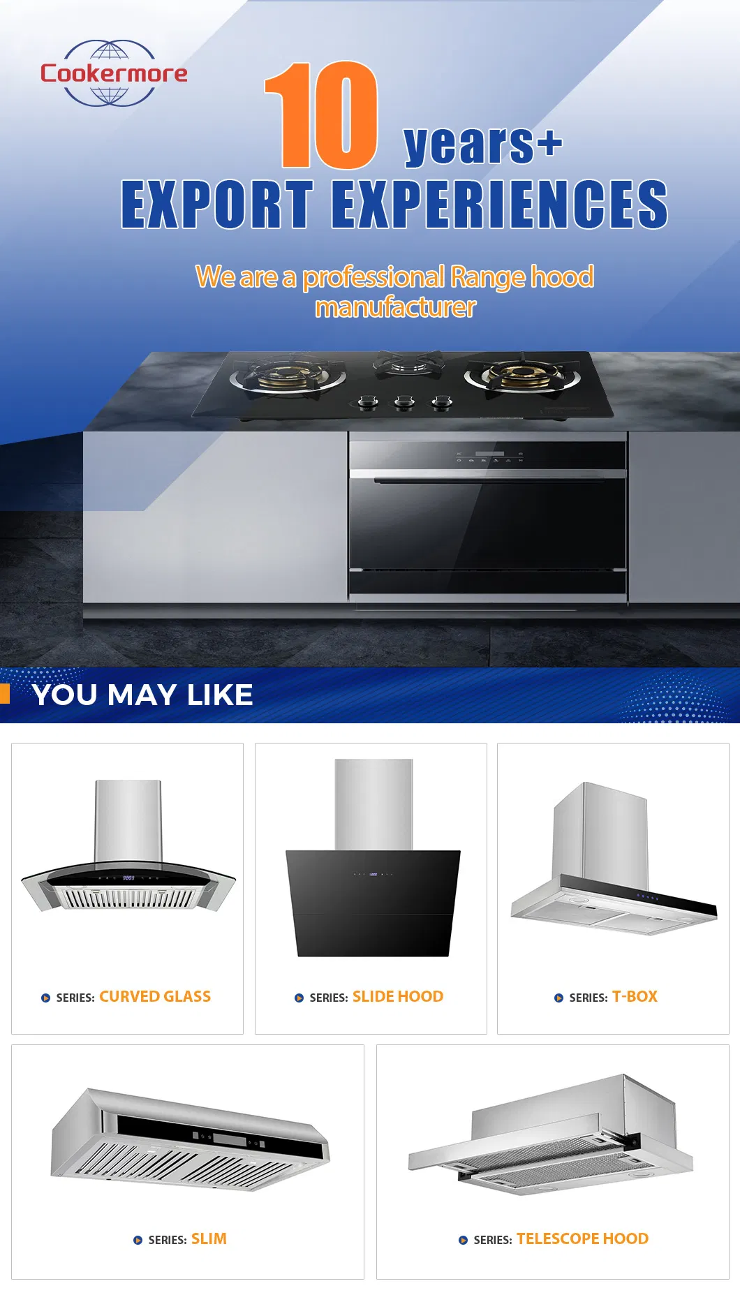 Class a+++ Available Cooker Hood Downdraft Home Kitchen Cooker Range Hood