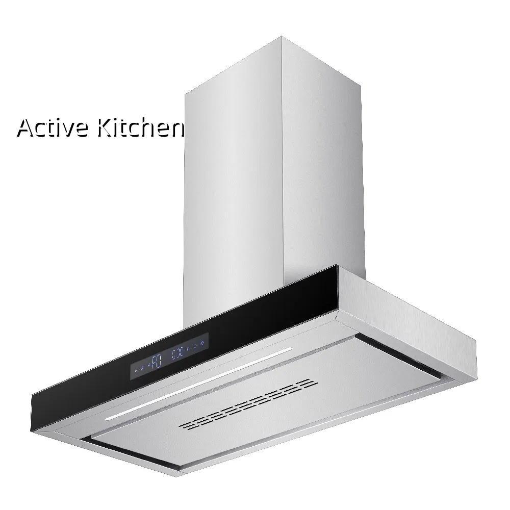 Cooking Timer Chimney Range Hood Low Energy T-Type Machine