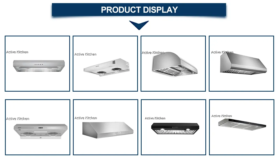 1200m3/Hr /600cfm Kitchen Range Hood with CB/ETL