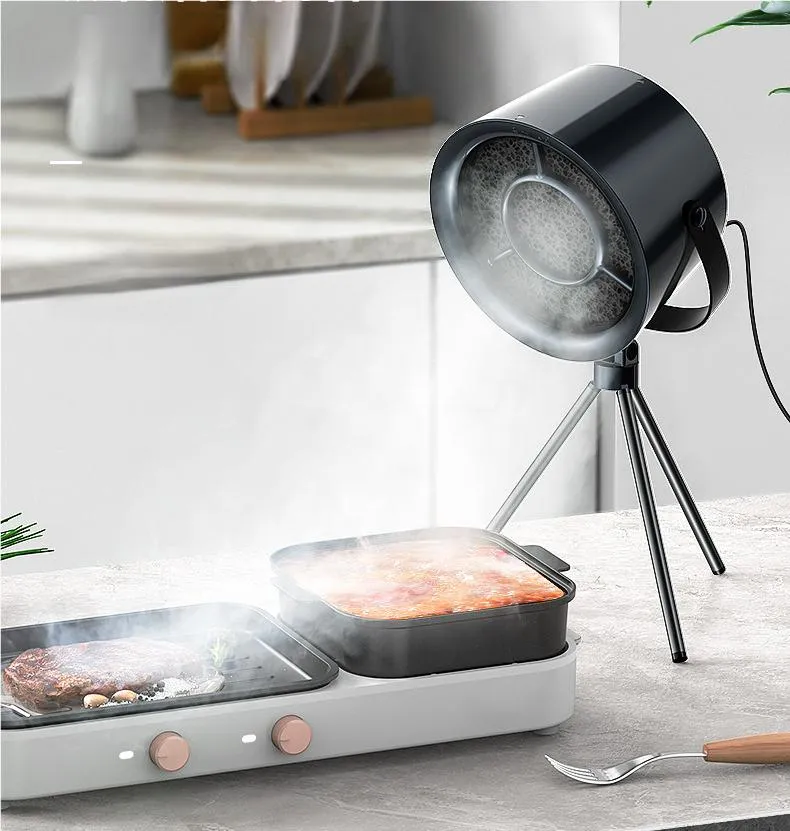 Desktop Cooker Hood Mini Household Portable Extractor Hood