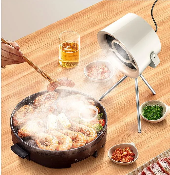 Desktop Cooker Hood Mini Household Portable Extractor Hood