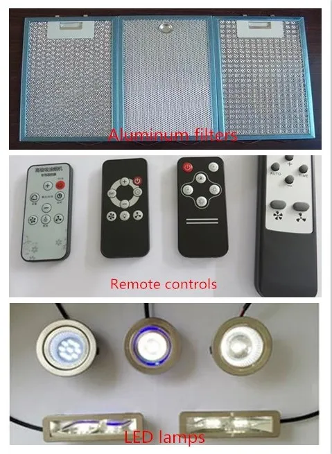 Full Automatic Touch Control Tempered Glass Range Hoods