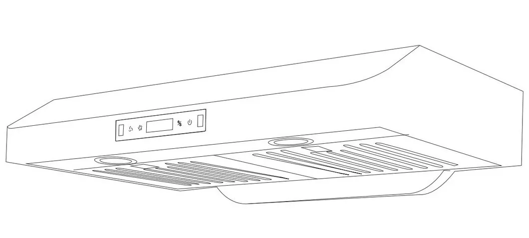 Slim Hood Hot Sell High End Kitchenware Cooker Hood Range Hood