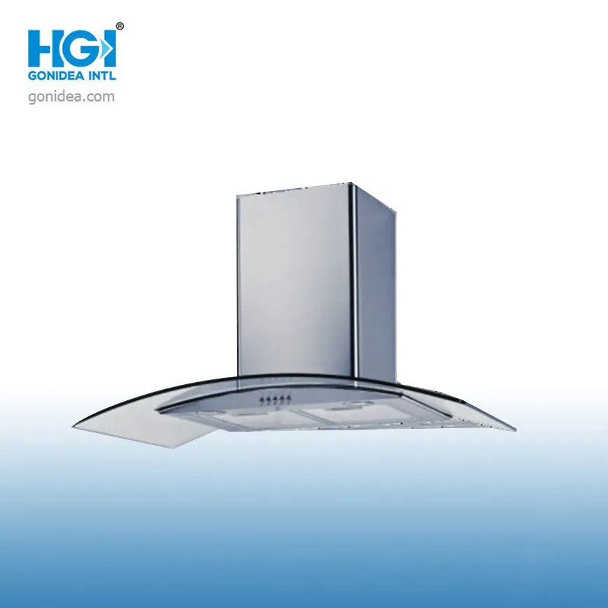 Small Ventilating Fan Wall Mounted Kitchen Exhaust Slim Range Hood Sh-760d