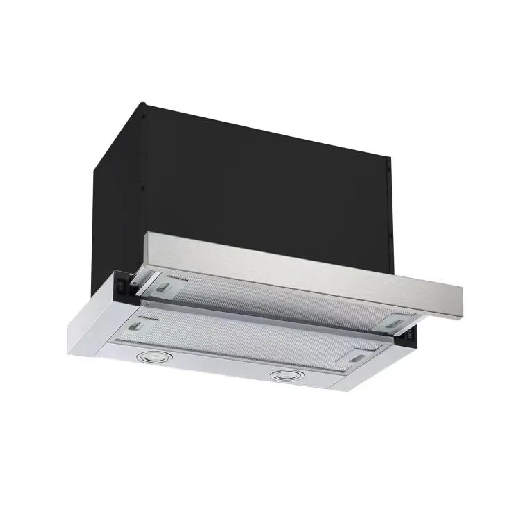 Built in Slim Type Smart Range Hood Pull in and out Hood Range Kitchen Black Painted Modern Novel New Design Chimney