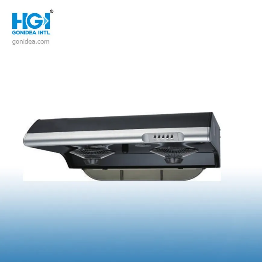 Ventilating Fan Grease Exhaust Chimney Wall Mounted Slim Cooker Hood Sh-768c