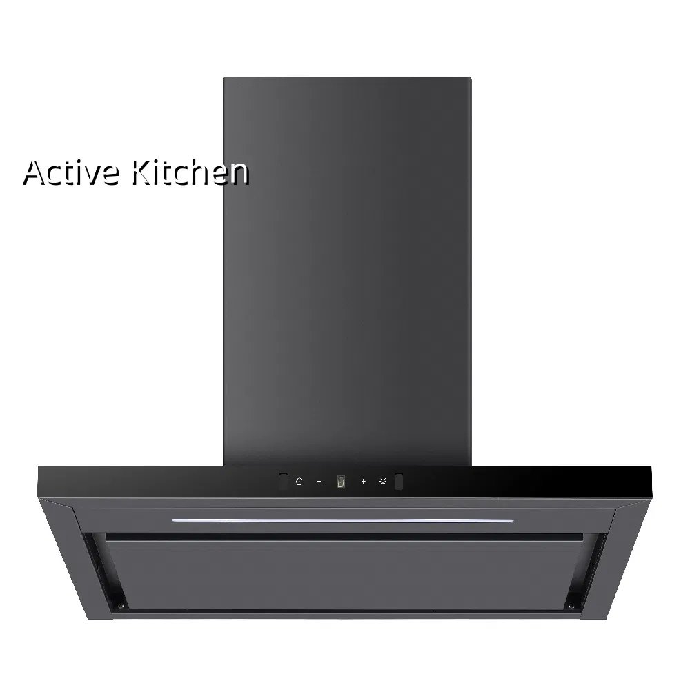 Cooking Timer Under-Cabinet Range Hood Low Energy T-Type Machine Kitchen Range Hood Tempered Glass Smoke Exhaus Extractor