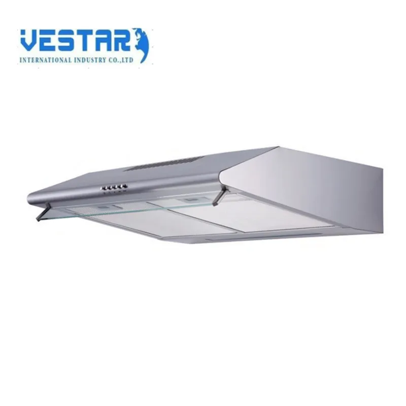 Downdraft Cooker Slim Hood LED Lighting Range Hood