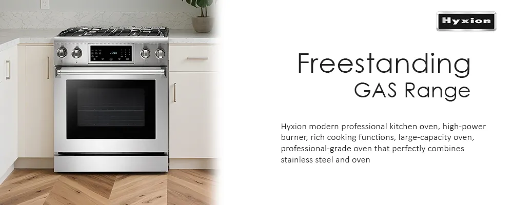 Hyxion Convection Gas Stove with Front Touch