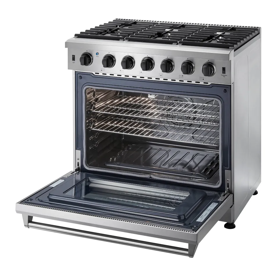 Innovative 36" Freestanding Stove for Culinary Schools
