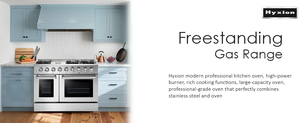 Stainless Steel 48 Inch Gas Stove with Griddle