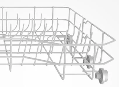 12 Settings OEM White Household Appliance Semi Built in Dishwasher