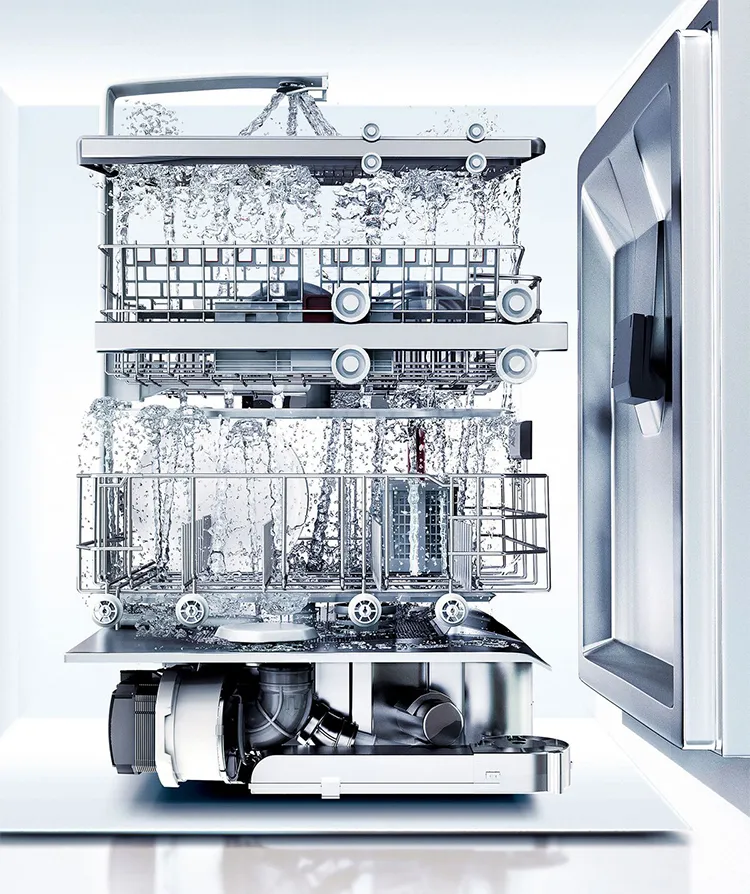 China Manufacture Wholesale Built-in Kitchen Dishwasher with 15 Settings