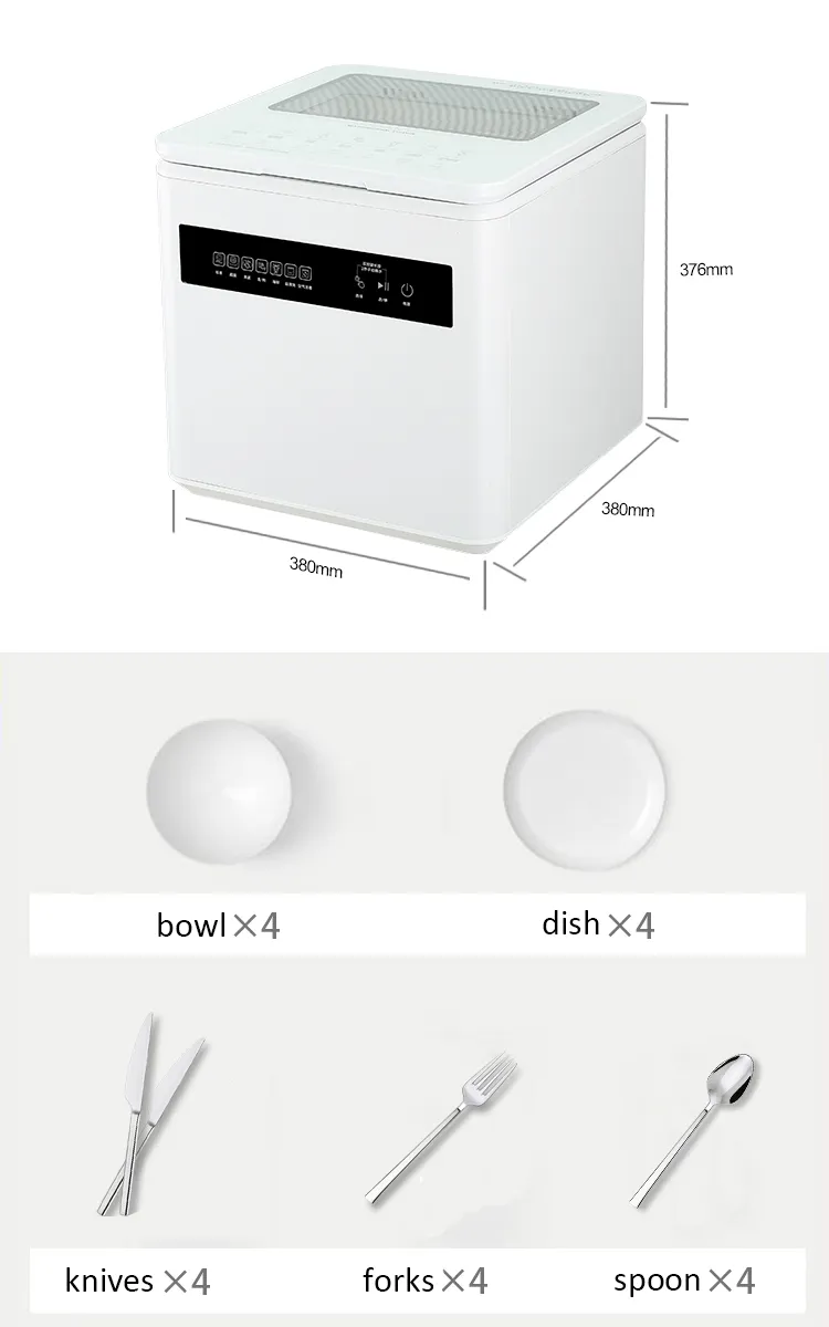 Portable Top Open Dishwasher Fruit and Vegetable Washer Bootle Washer