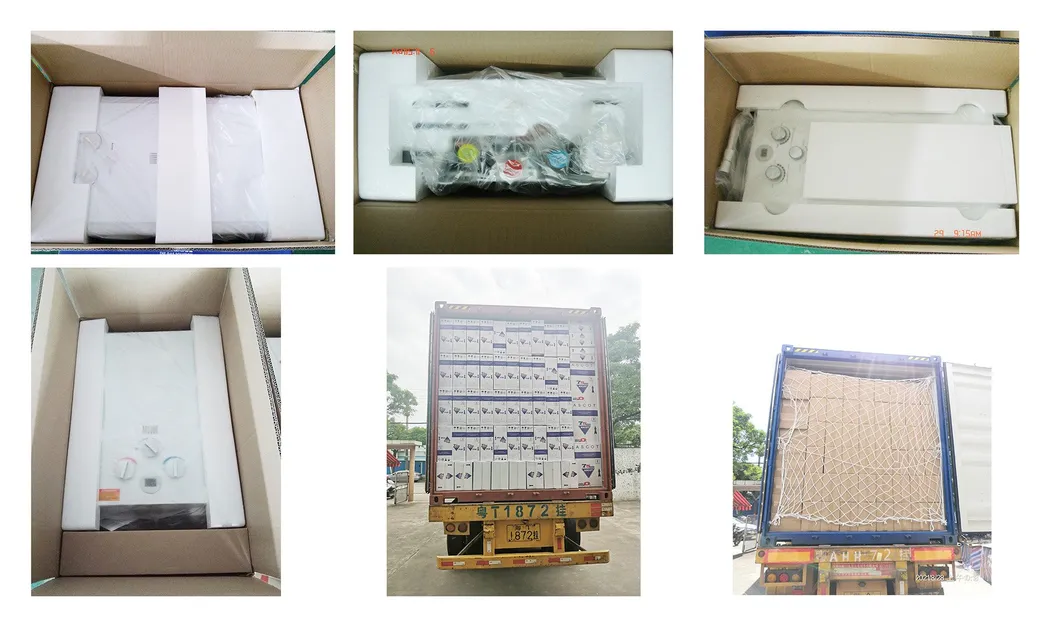 OEM Factory Home Appliance Flue Type LPG Hot Water Shower Gas Geyser