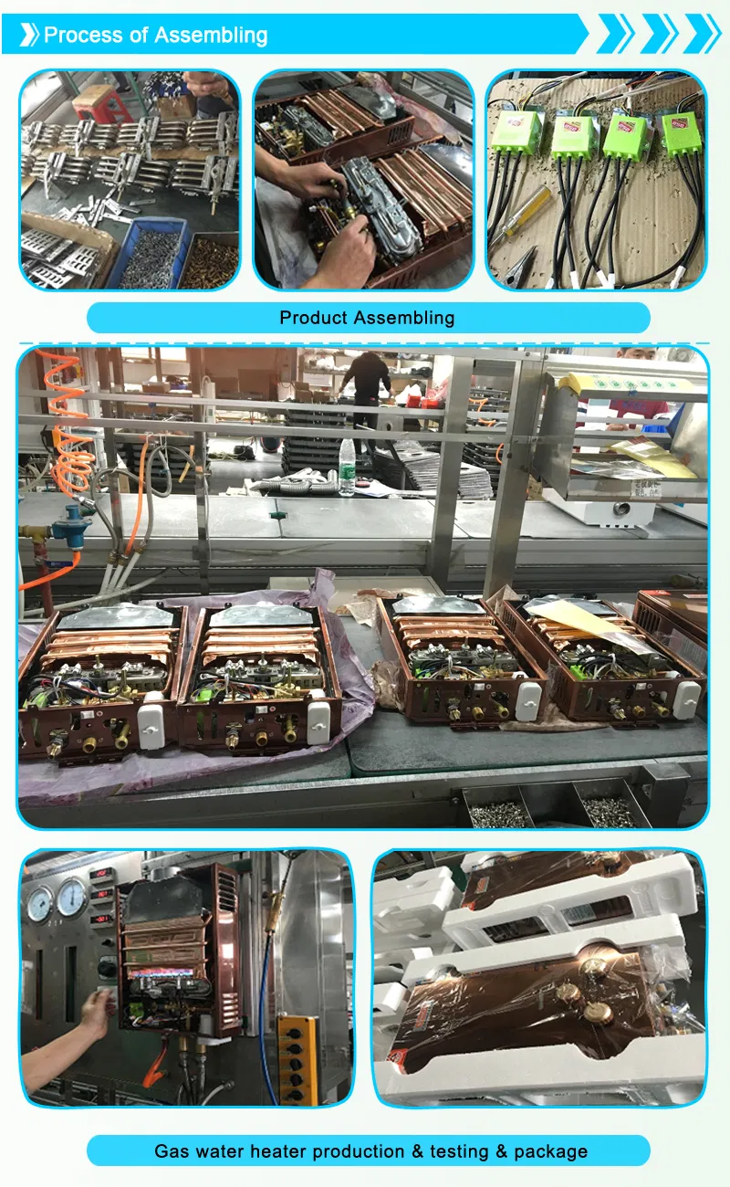 8L/10L/12L/16L/18L Custom Gas Heater Water Thermostat Temperature Display