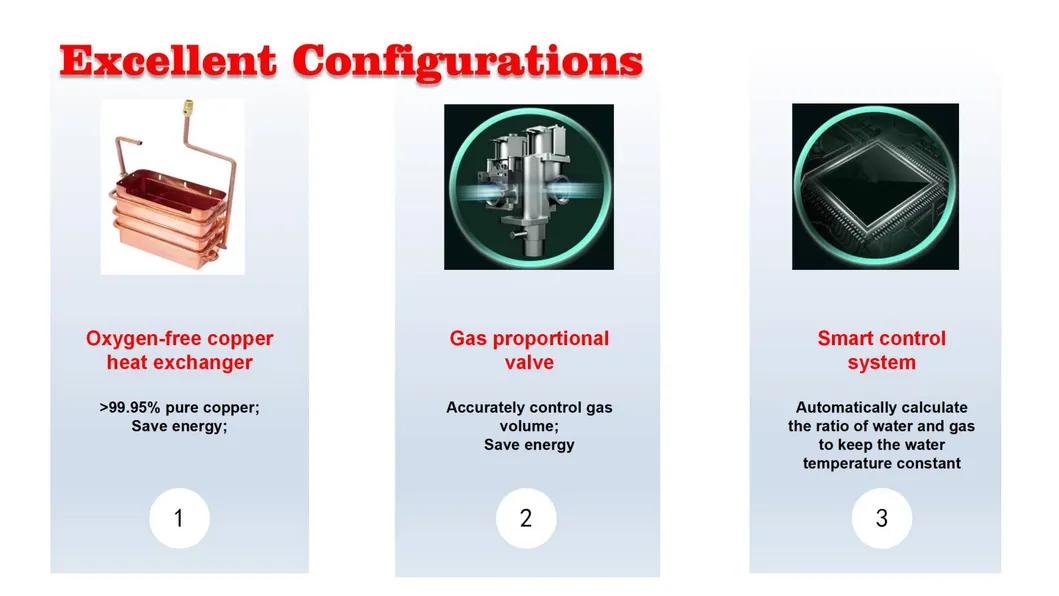 Wall-Mounted Tankless Geyser for Instant Hot Water Supply