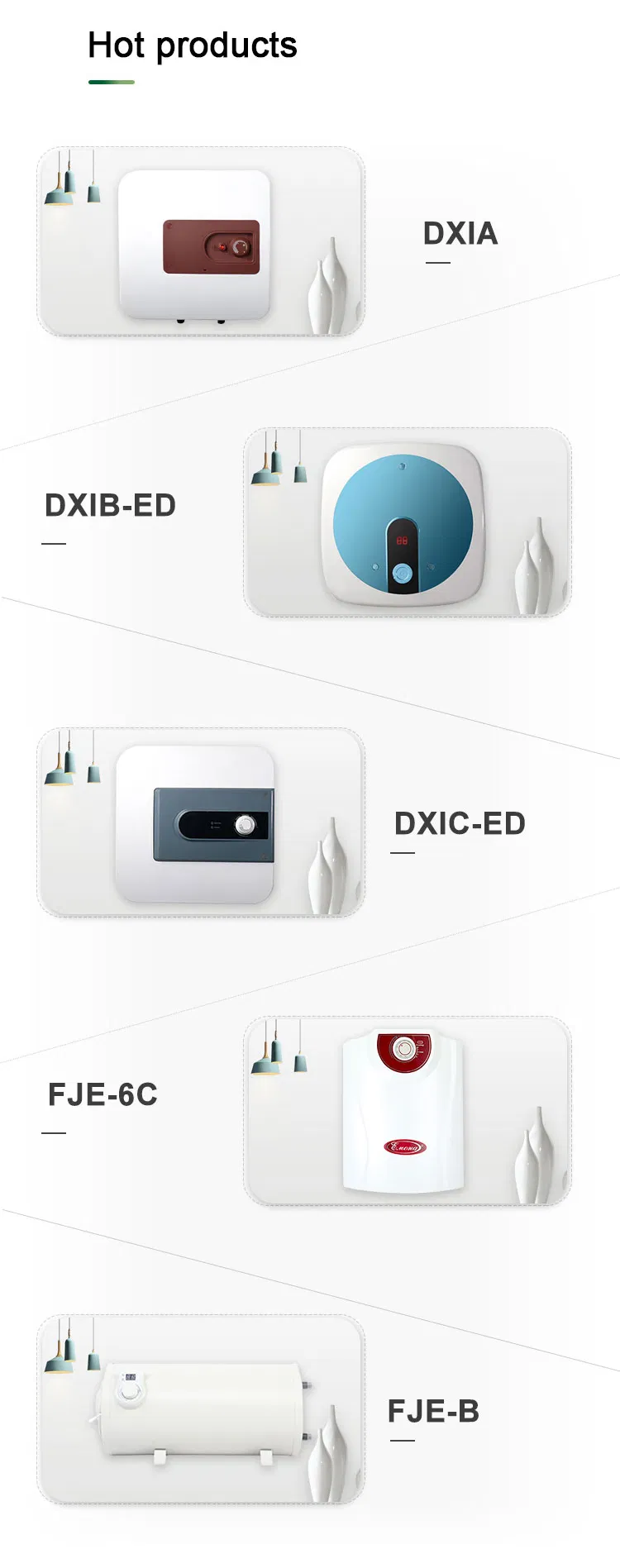 Wire Control Storage Enamel Tank Smart RV Electric Water Heater