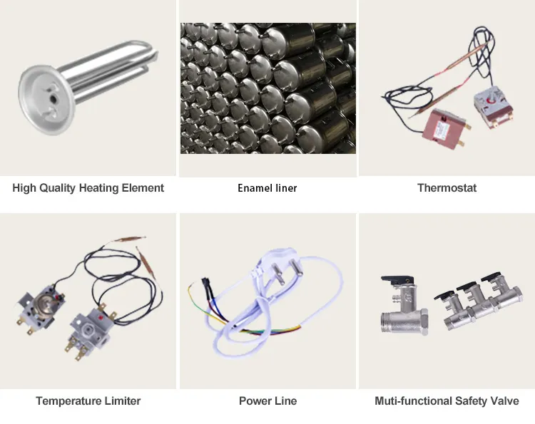 Wire Control Storage Enamel Tank Smart RV Electric Water Heater