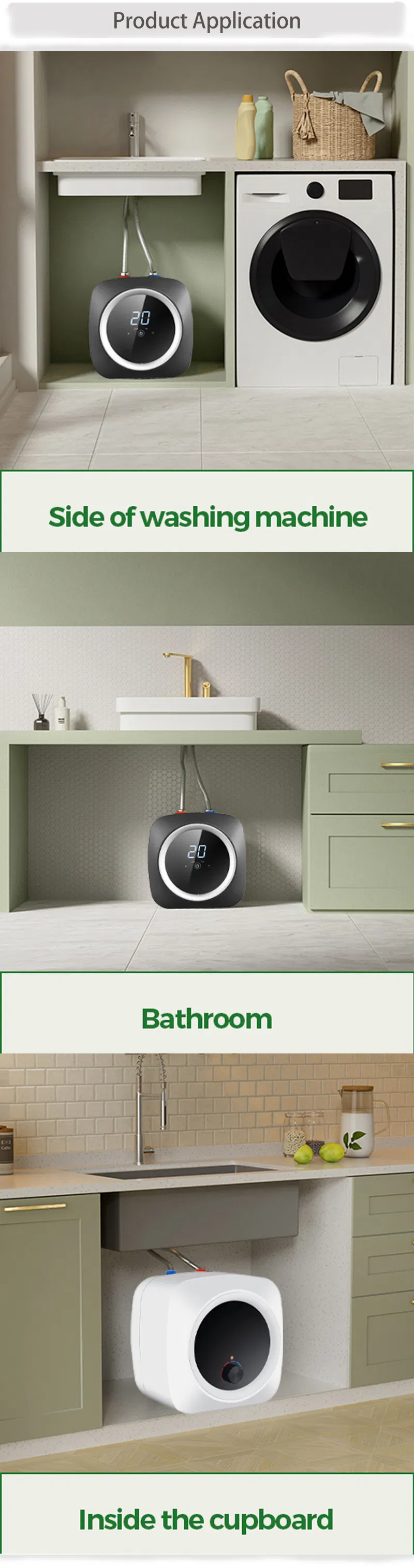 6L 8L 10L 220V Turkey Other Hot Water Heater Electrical Shower Geyser Storage Electric Water Heaters for Bathroom