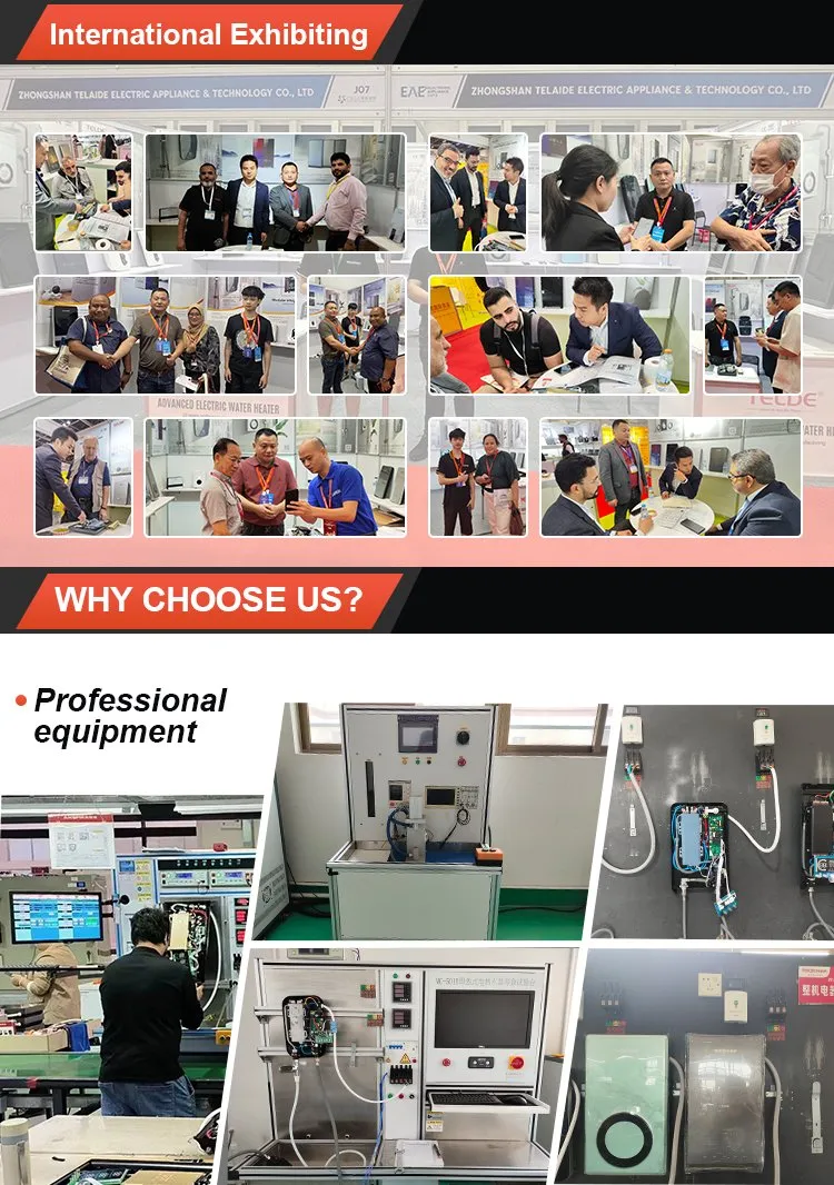 Fully Automatic Constant Temperature Instant Electric Water Heater with Water and Electricity Separation