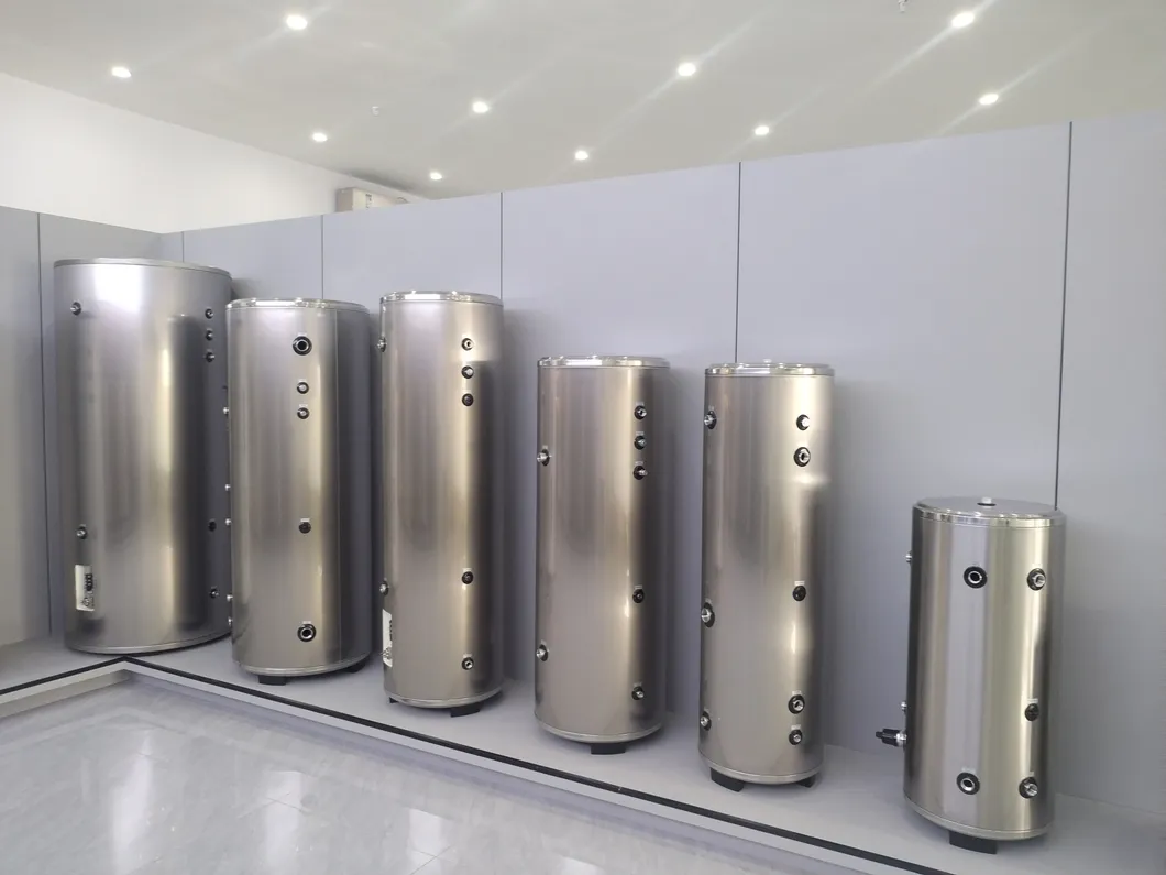 Legend Hot Water Storage Tank Hotel Pressurized Buffer Tank, SUS 304/316/ Stainless Steel Duplex 100L 200L 600L Hot Buffer Tank