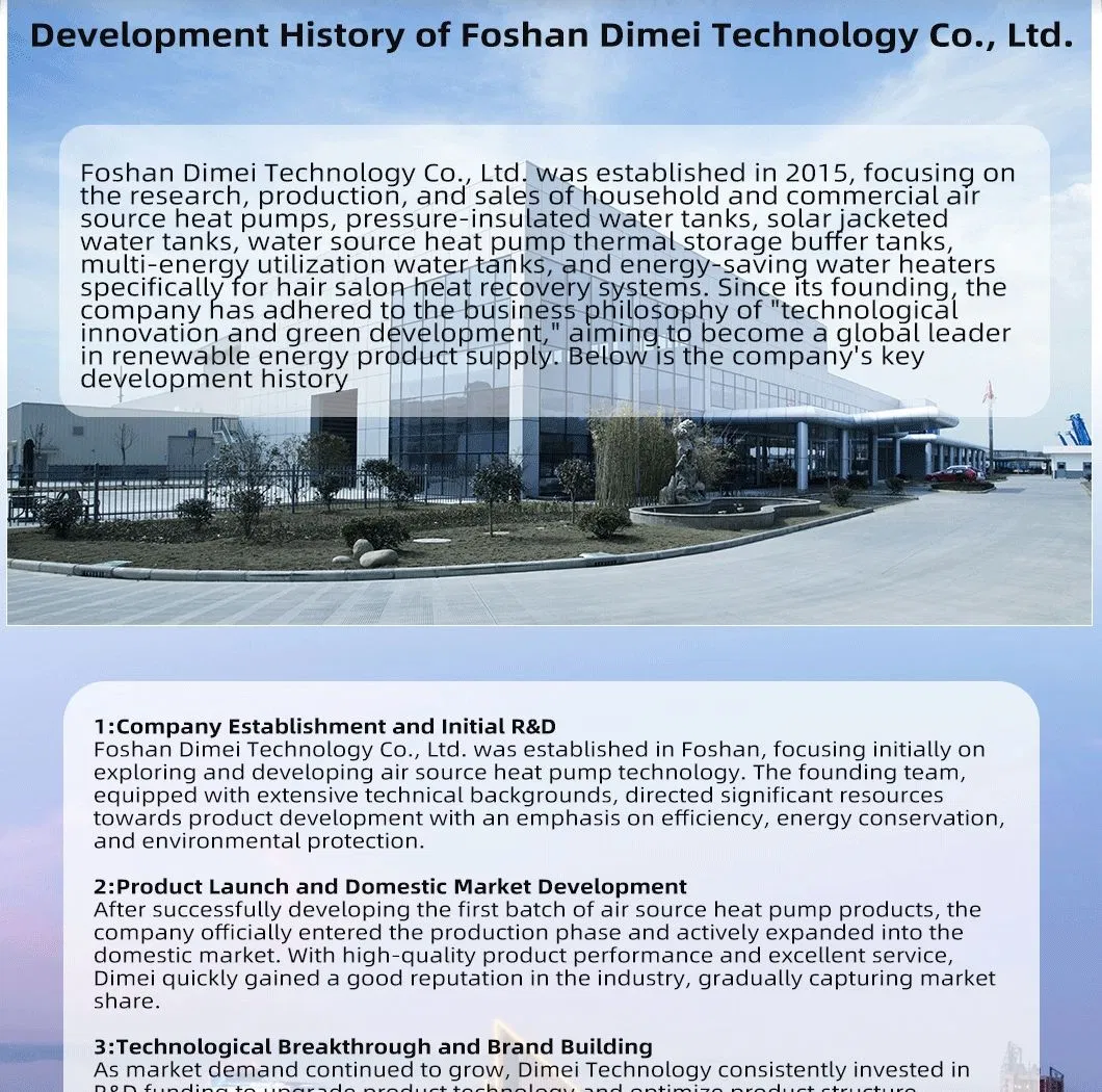 100L Aerospace - Grade Heating Tube Electric Water Heater for Hotel