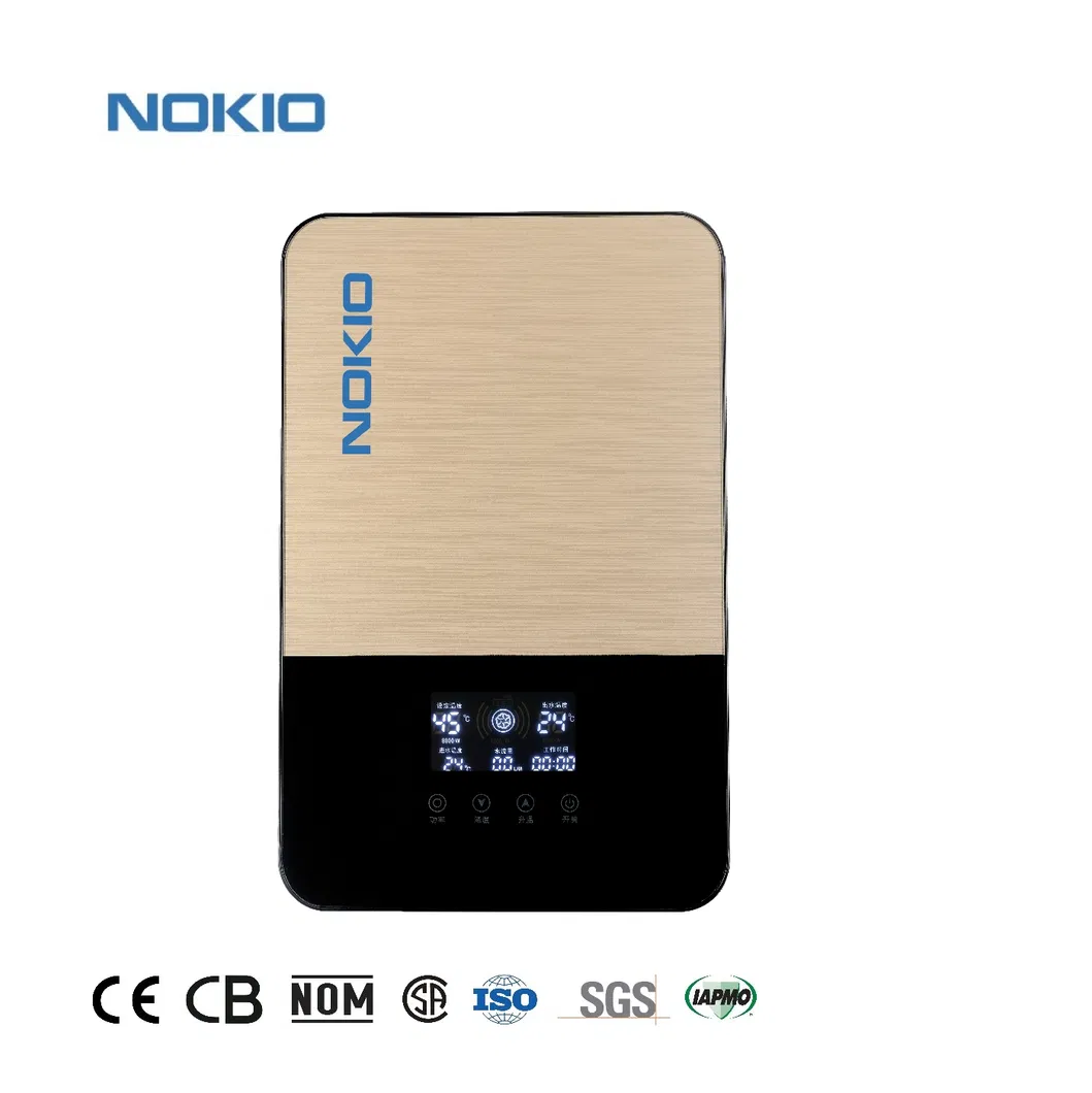 Mini Portable Solar Real-Time Heating Heater Blender Multi-Protection Heating Element Instant Electric Water Heater