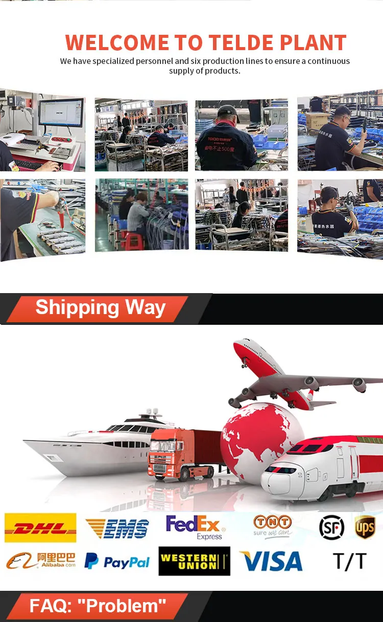 Telde A8 Series Tankless Instant Water Heater 8.8kw