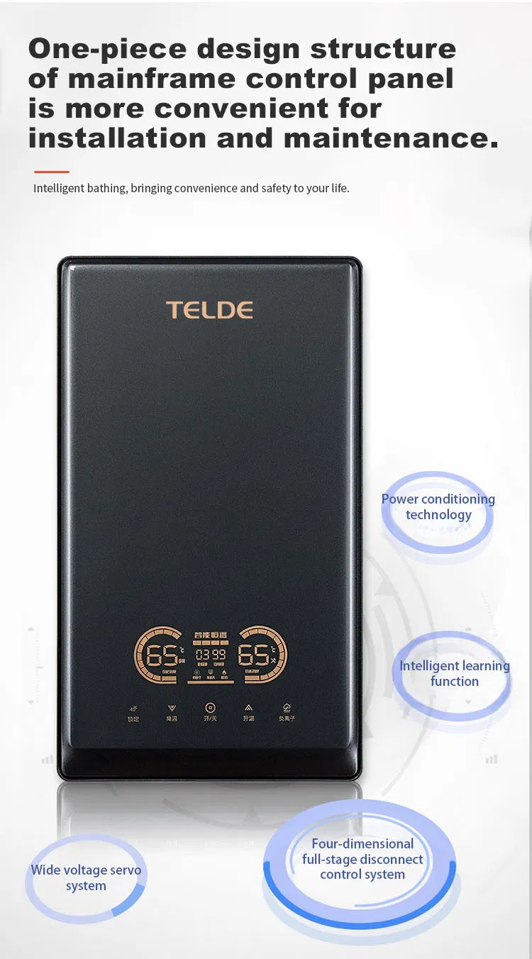 Telde A8 Series Tankless Instant Water Heater 8.8kw