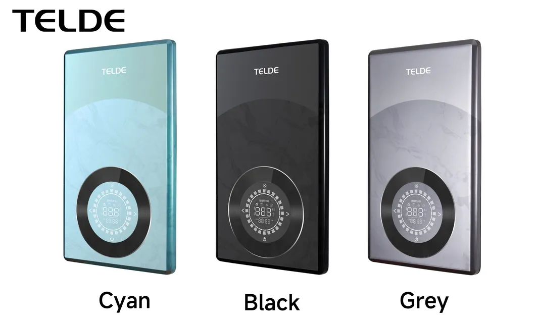 Telde Tankless Instant Electric Water Heater Ultra-Thin Body Save Bathroom Space