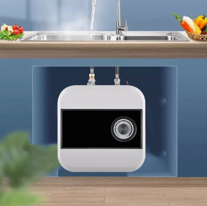 Square Small Bathroom &amp; Kitchen 220V 10L Storage Electric Boilor Water Heater