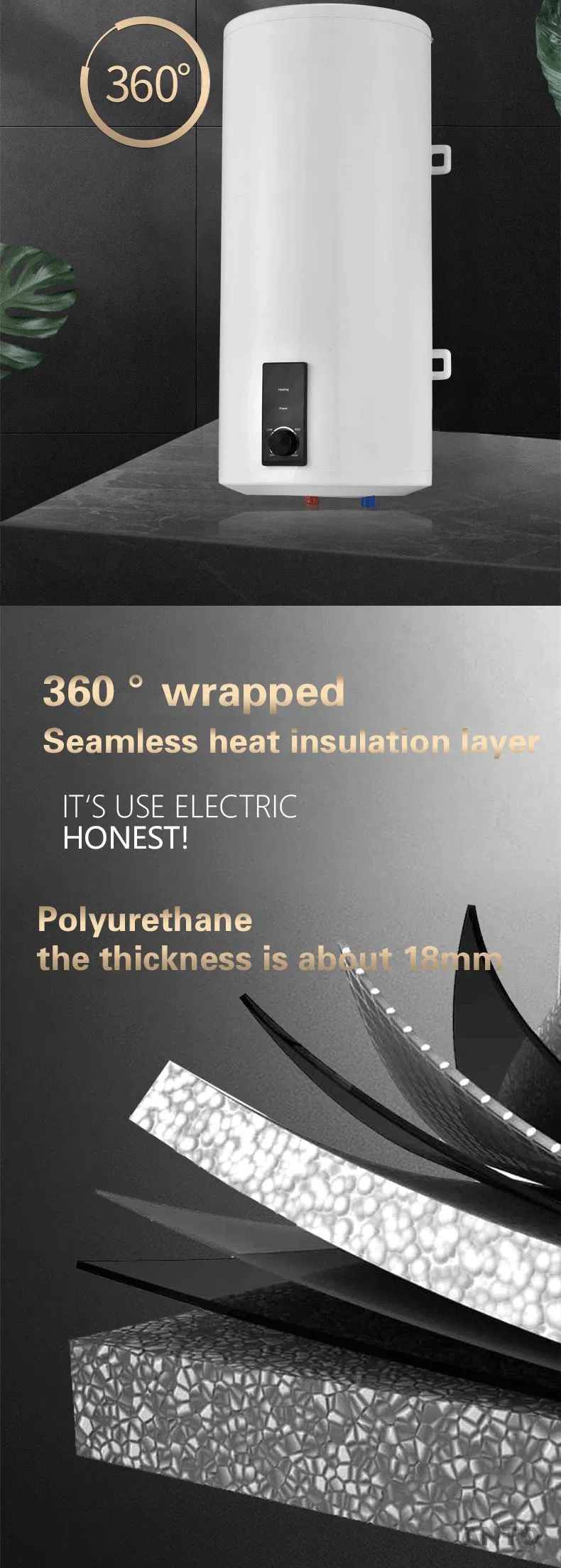 Montenegro China Manufacturer Whole House Smart WiFi Hot Water Heater Shower Electric 220V Electric Cylinder Boiler Water Heaters