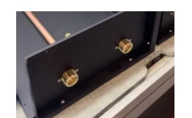 Compact Single-Pump Electric Heater with Adjustable Temperature Control