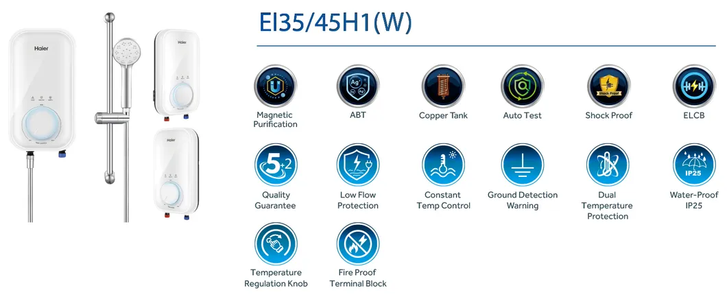 Golden Supplier Hot Sell Cheap Price 200V 3.5kw 4kw Bath Instant Tankless Boiler Hot Water Heater