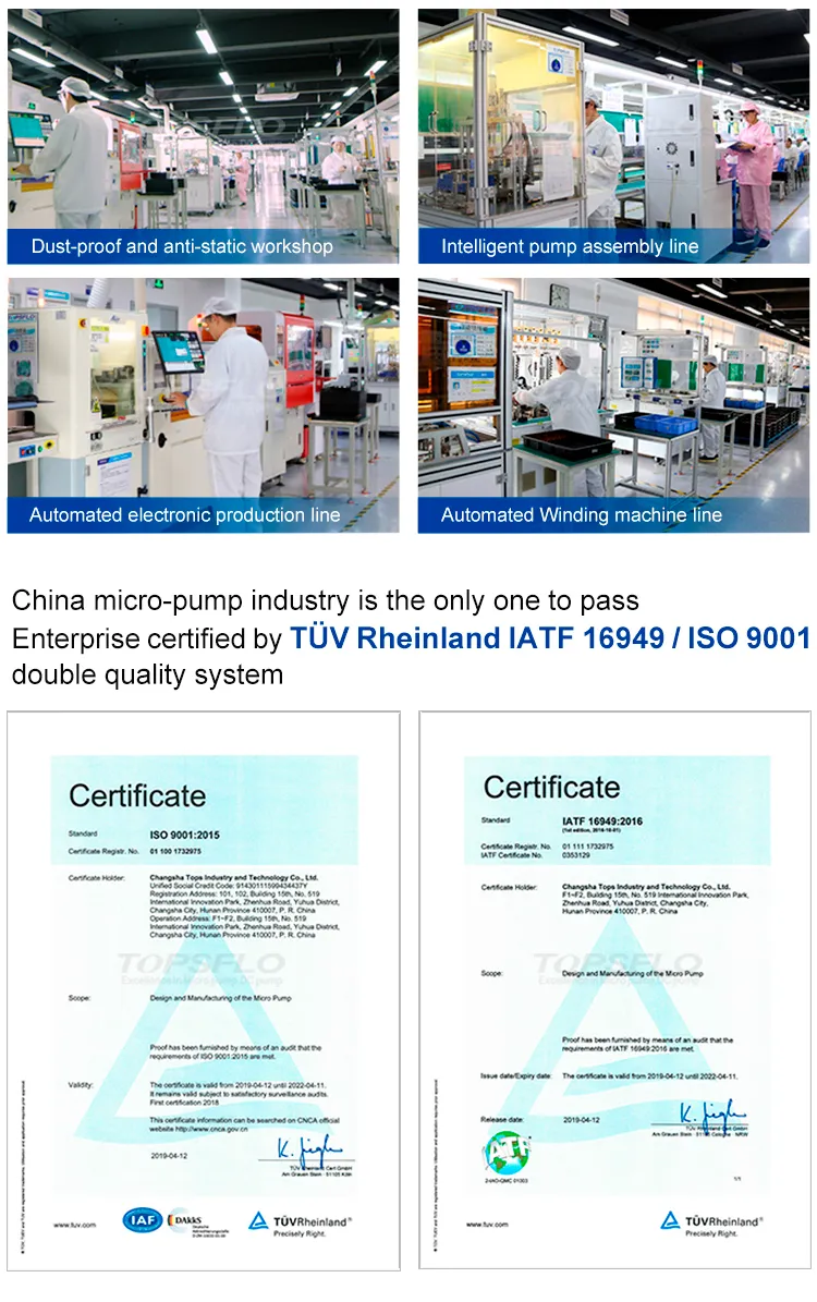 12V Water Pumps Small DC Brushless Instant Electric Water Heater