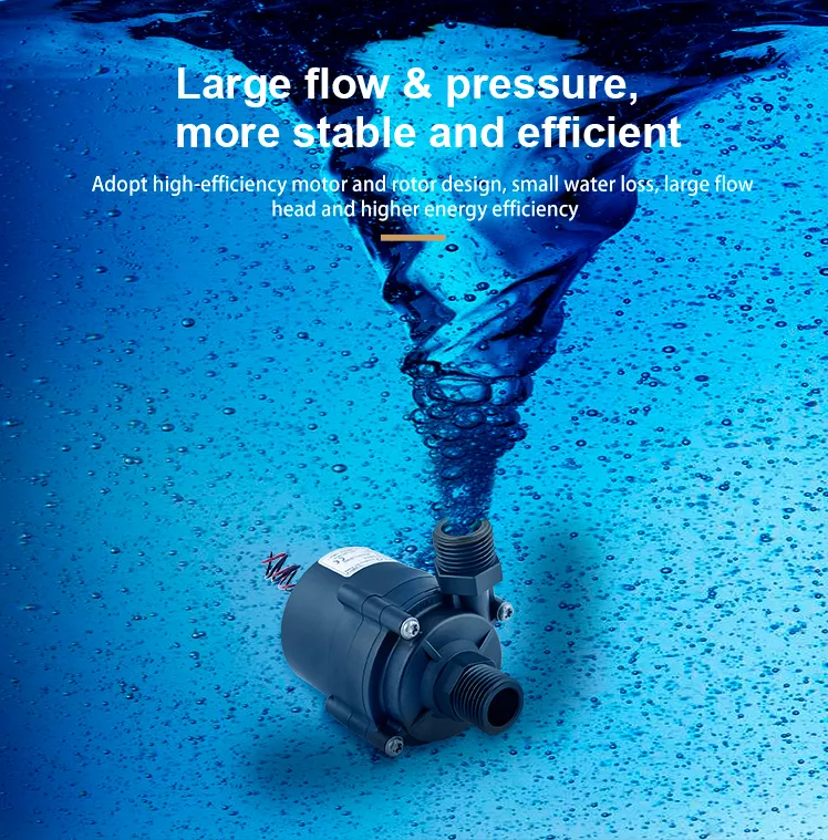 12V Water Pumps Small DC Brushless Instant Electric Water Heater