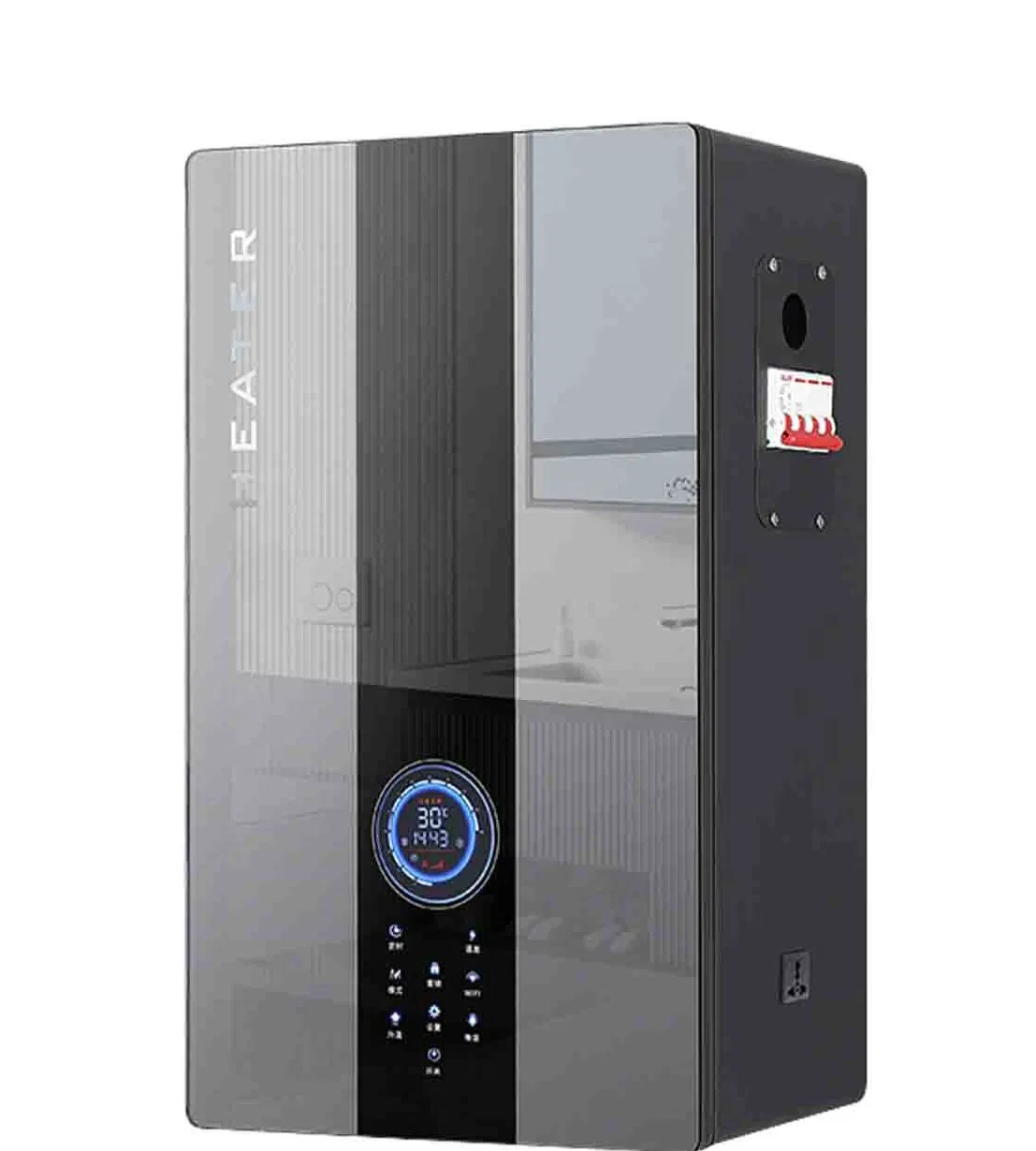 Compact Electric Heater with Single Pump for Efficient Heating