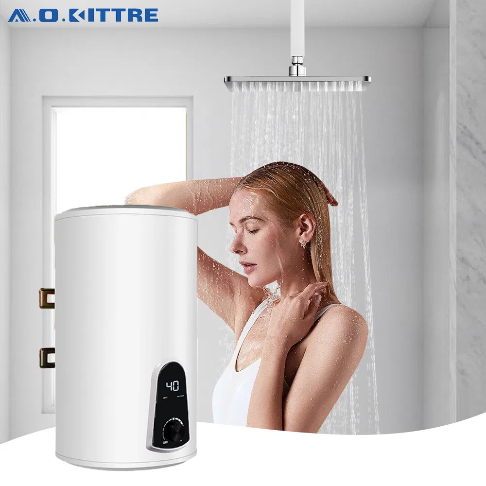 40liter High Production Electric Water Heater Digital Display Wall Mounted for Hotel Bathroom Application