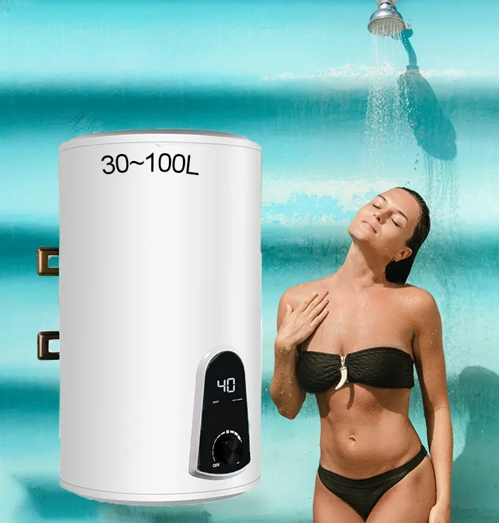 40liter High Production Electric Water Heater Digital Display Wall Mounted for Hotel Bathroom Application